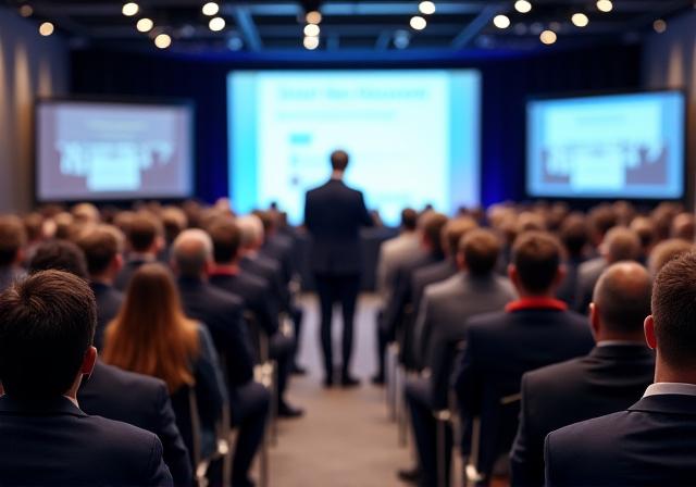 Business conference photography documentation