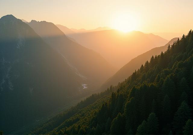 Professional drone aerial photography capturing landscapes